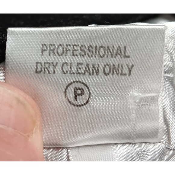 Calvin Klein Women Wool Blend Double Breasted Hooded Peacoat  Charcoal Gray M‎ - Picture 6 of 8